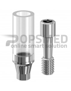 CASTABLE ABUTMENT CR-CO Nobel + SCREW