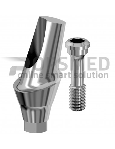 ANGLED TITANIUM ABUTMENT Nobel + SCREW