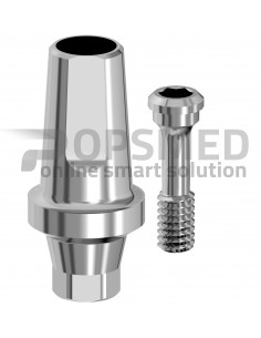 STRAIGHT TITANIUM ABUTMENT Nobel + SCREW