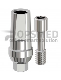 STRAIGHT TITANIUM ABUTMENT - *Zimmer + SCREW 2