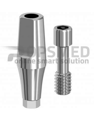 STRAIGHT TITANIUM ABUTMENT ESA Shore + SCREW