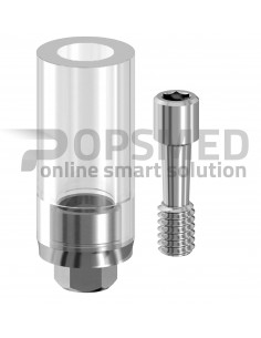 CASTABLE ABUTMENT CR-CO Sweden & Martina + SCREW