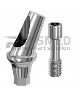 ANGLED TITANIUM ABUTMENT Astra + SCREW