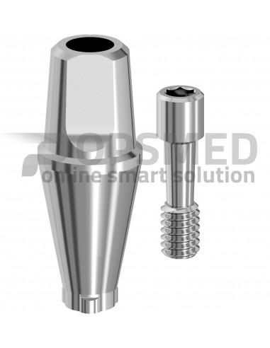 STRAIGHT TITANIUM ABUTMENT TRI Shore + SCREW