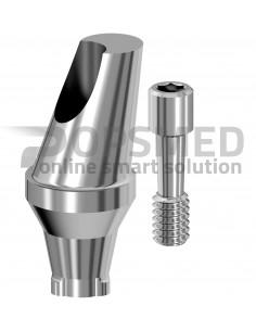 MONCONE TITANIO ANGOLATO TRI Shore + VITE