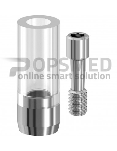 CASTABLE ABUTMENT CR-CO External Hexagon + SCREW