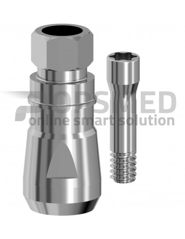 STRAIGHT TITANIUM ABUTMENT 4 in 1 -...